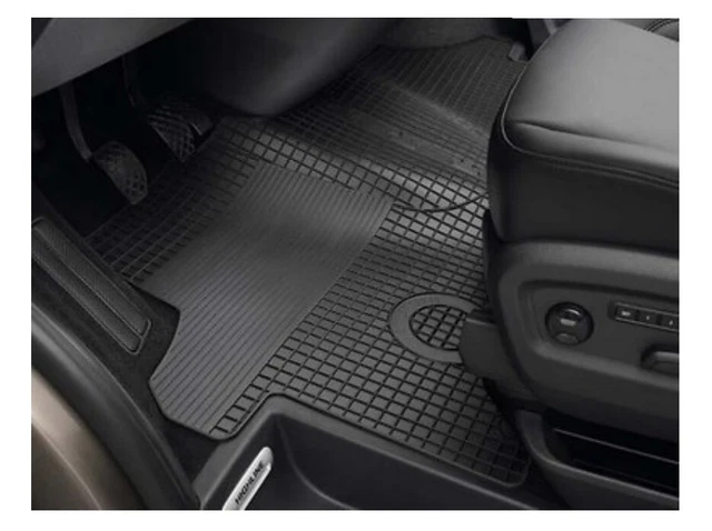 Tapis de Sol pour VW Transporter T5 2003-2015 Caoutchouc Noir