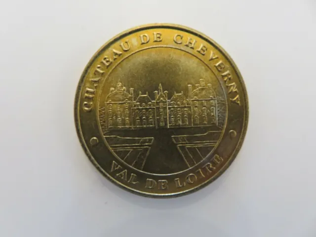 Medaille Monnaie De Paris Chateau De Cheverny Val De Loire 1999