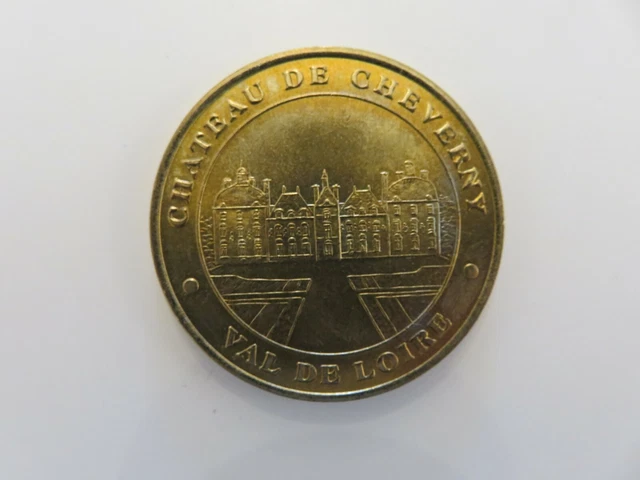 Medaille Monnaie De Paris Chateau De Cheverny Val De Loire 1999