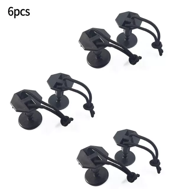 6pcs Surfboard Leash Plugs Suitable for Bodyboard Surfing Premium Quality