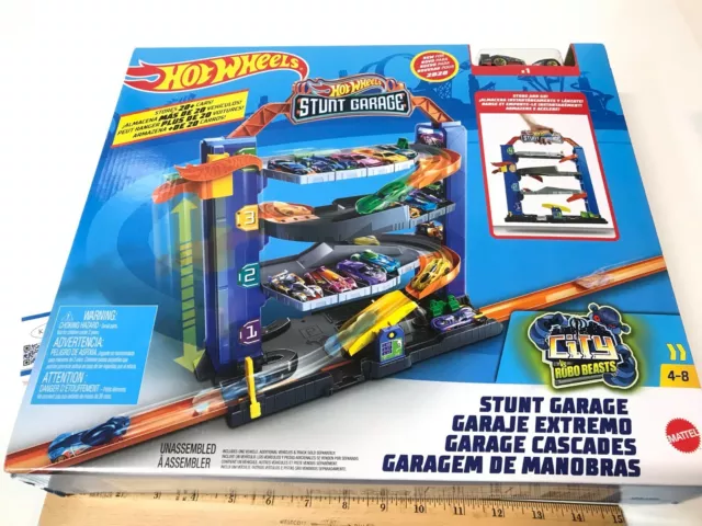 Hot Wheels Pista City Stunt Garage Mattel - GNL70