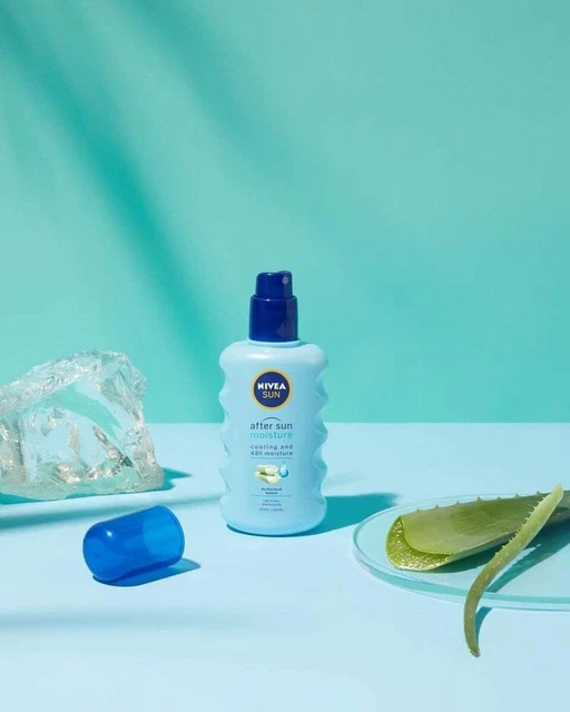 Hidratante hidratante en aerosol calmante NIVEA Nivea After Sun, aloe vera, 1 unidad