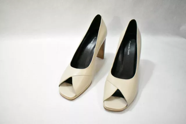 Amanda Smith Shoes Open-Toe High Heels Natural Size 7.5 Women's New Amanda Smith Shoes Open-Toe High Heels Natural Size 7.5 Women's New