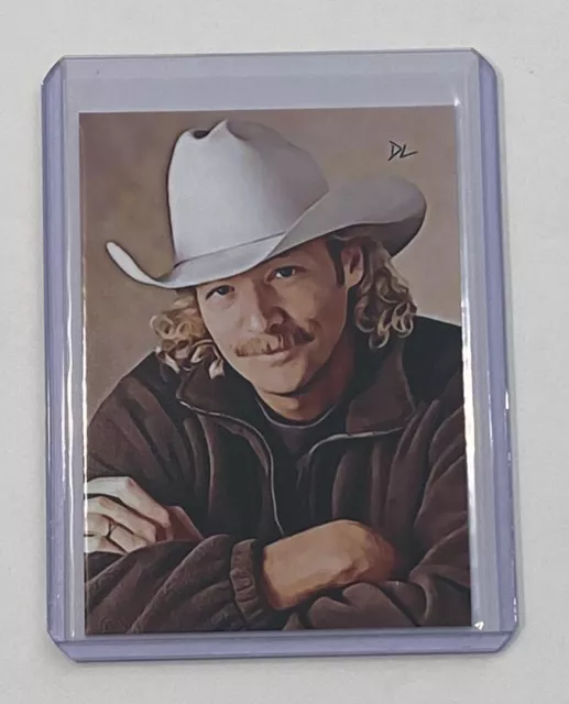 Alan Jackson Limited Edition Artist Signed “Country Legend” Trading Card 1/10