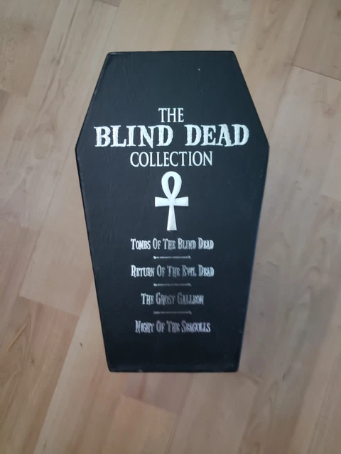 THE BLIND DEAD Collection Blue Underground 5-DVD Set Coffin Box