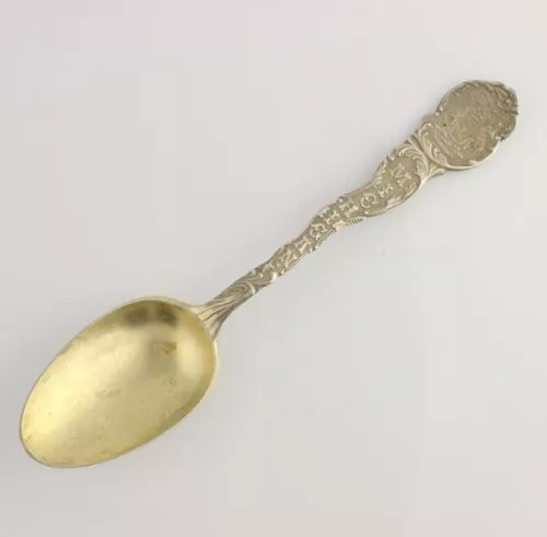 Michigan Souvenir Spoon - Towle Sterling Silver Collector's Vintage State Seal