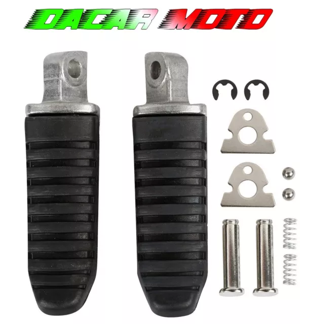 POGGIAPIEDI PEDALINI FOOTPEGS PASSEGGERO per suzuki GSF BANDIT 650 2012 1092