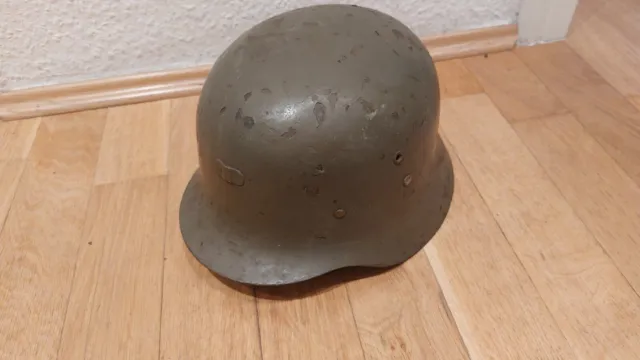 Spanischer M35 M42 Stahlhelm Spanien Wehrmacht WK2 Steel Helmet Gefechtshelm