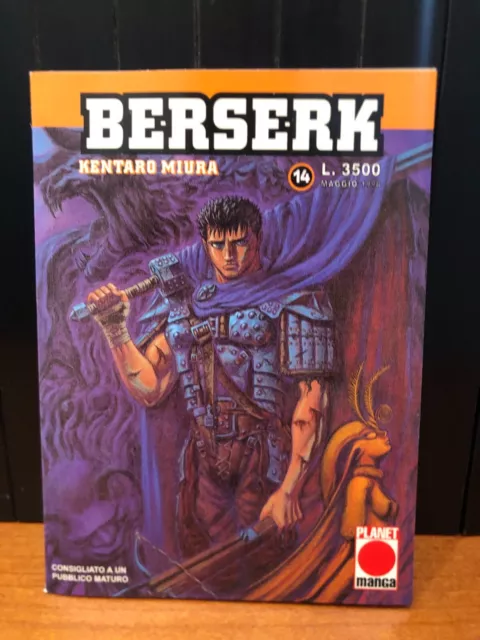 BERSERK 14 PRIMA Edizione Planet Manga 1998 EUR 20,00 - PicClick IT
