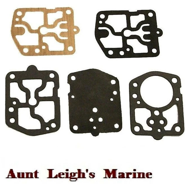 FUEL PUMP DIAPHRAGM Kit Mercury Mariner 7.5 9.8 20 45 50 HP 187815