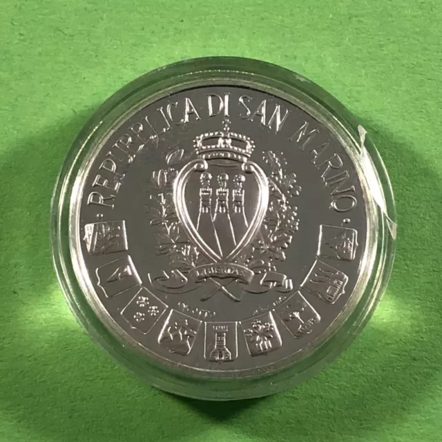 S2-MUL-5)) San Marino 10.000 Lire 1997 Argento PP