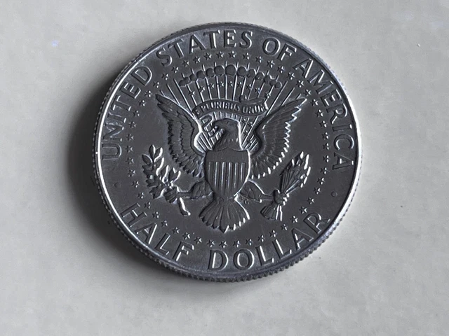 1968 D John F Kennedy Mezzo Dollaro Moneta Stati Uniti 40% Argento - Foto 8