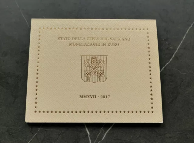 Vatikan KMS 2017 st ,  Blister / Folder