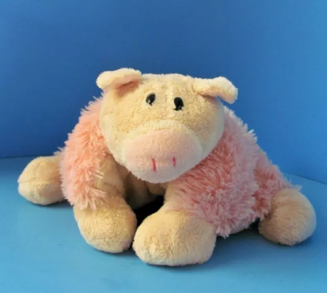 Vtg Applause Rare Perkey the Pig Foldable Plush Similar to Pillow Pet 11" L@@K