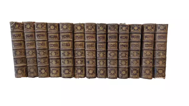 Abrégé De l'Histoire De France Par Mézeray - 1740 - 13 Volumes COMPLET