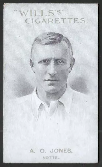 Wills Australian/English Cricket 1911 (Vice Regal Series Of __)-#47- Jones
