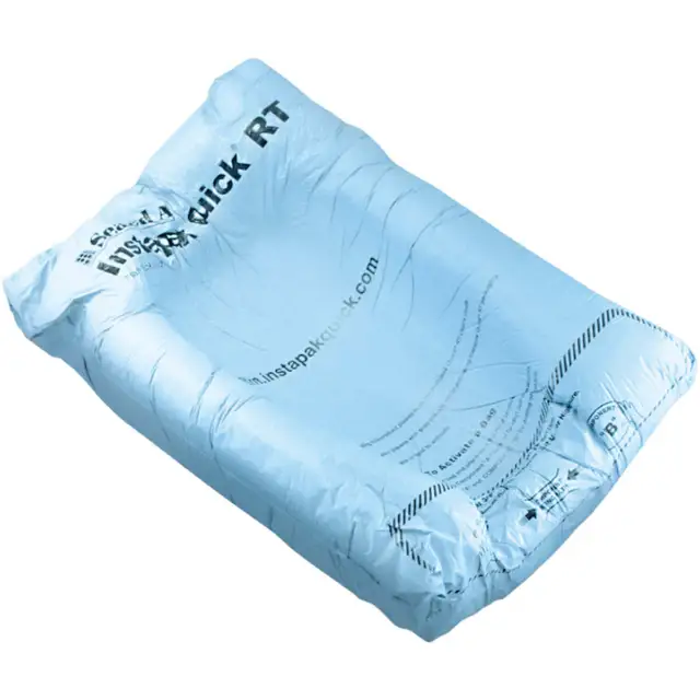 Instapak Quick RT Extra Thick Expandable Foam Bags, 18" x 24", Blue, 30/Custodia
