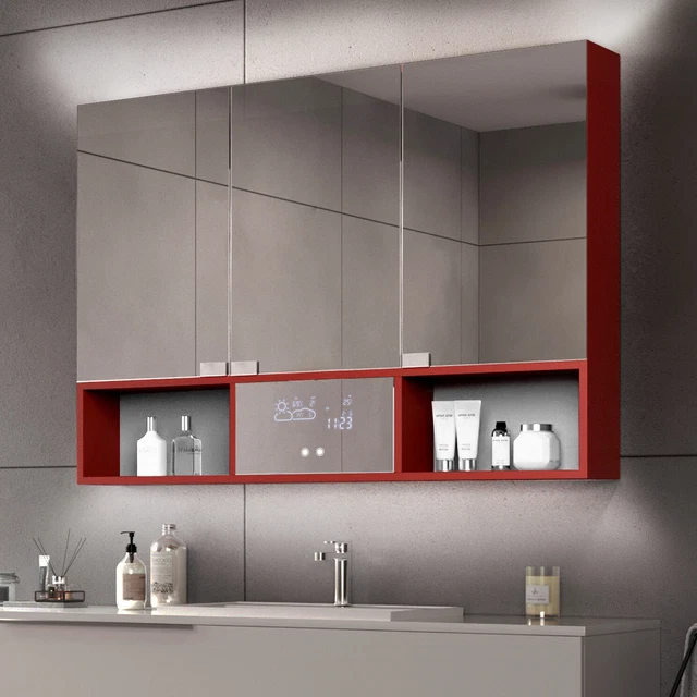 ARTFORMA ARMOIRE POUR de Salle de Bain et Éclairage 100x70x17 cm 3