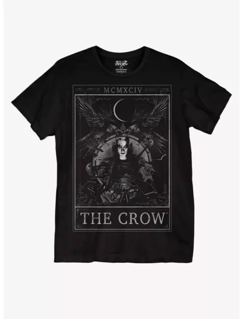 Goodie Two Sleeves The Crow Juniors Tarot Card Boyfriend Fit T-Shirt NWT S
