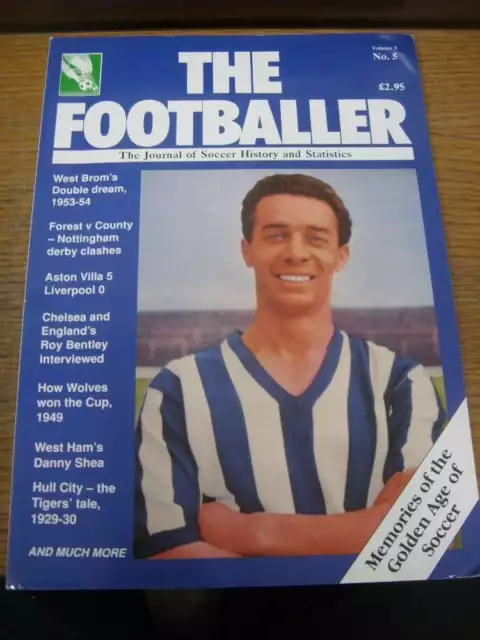 May-1992 The Footballer Magazine: The Journal of Soccer History and Statistics -
