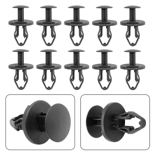 10 Undertray Nieten Clips Auto Halterungen Auto Zubehör Haltbar