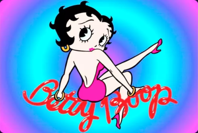 Betty Boop Pink Dress tin metal sign man cave new garage