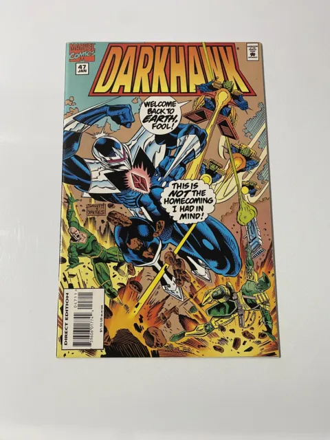 Darkhawk #47 Marvel Comics 1994 Late Issue Low Print Run