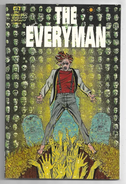 The Everyman #1 (One-Shot) FN/VFN (1991) Marvel Epic Comics