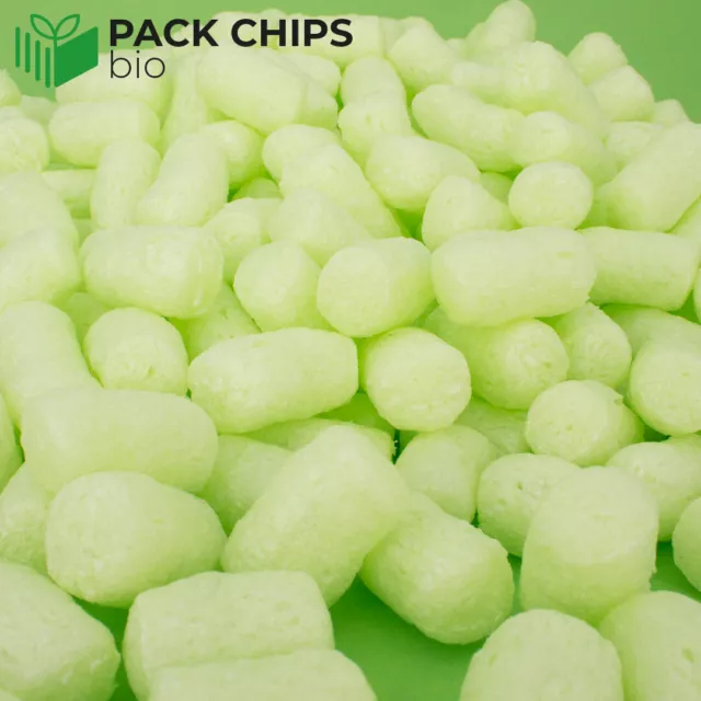 Verpackungschips 10 - 400 L BIO Packpolster Füllmaterial Verpackungsmaterial