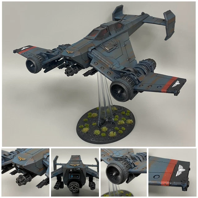 Legions Imperialis: Thunderbolt Fighter Squadron - 4 figurines - Warhammer The Horus Heresy