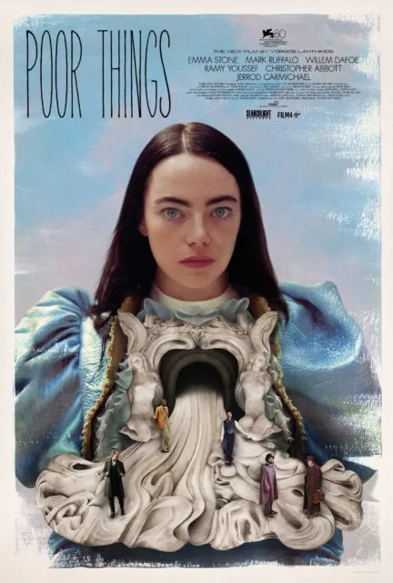 Poor Things Poster Cinema Movie Film A4 A3 A2 A1 Print