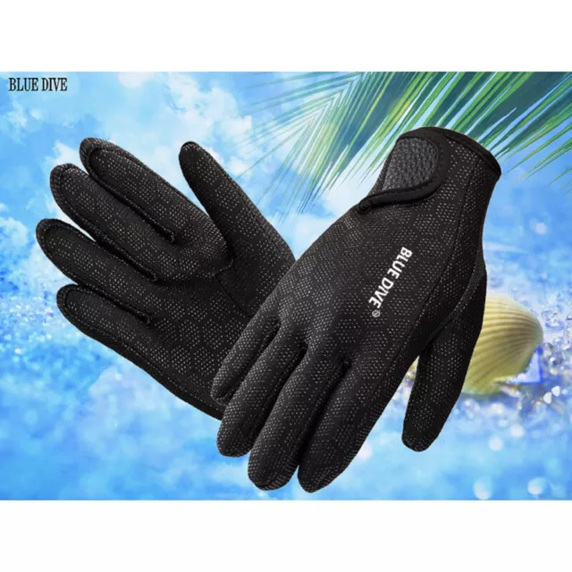 Pair Neoprene Wetsuit Gloves Diving Swim Scuba Surf Snorkeling Cold-proof Glove