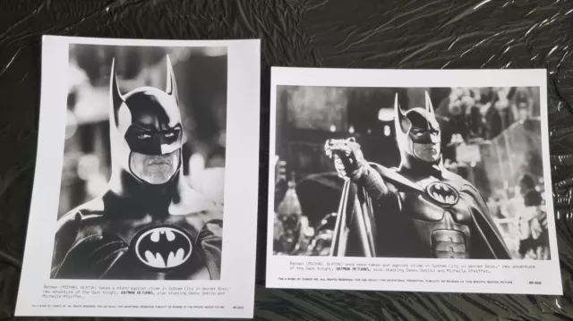 Batman Returns Michael Keaton Warner Brothers press release photo original 10x8