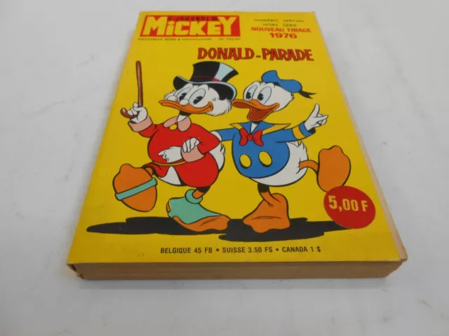 Journal De Mickey/Mickey Parade Special Hors Serie N° 735 Bis Reedit 1976