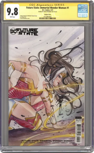 Future State Immortal Wonder Woman 1B Momoko Variant CGC 9.8 SS Momoko 2021