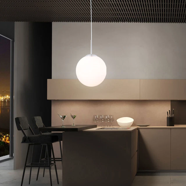 Lampada 3D Pianeta Aurora In Vetro Con Base In Legno - LED 16 Colori Con Telecomando, USB, 8cm
