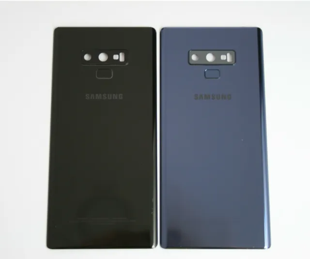 Genuine Samsung NOTE 9 N960 Rear Back Glass Battery Cover Camera LENS Panel