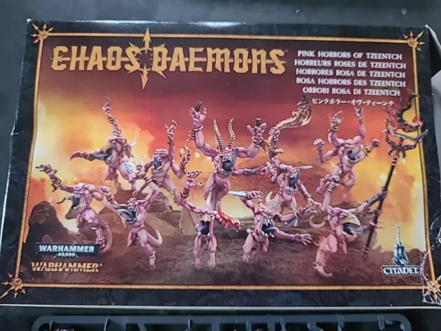 Games Workshop Warhammer 40000 Chaos Daemons Pink Horrors of Tzeentch