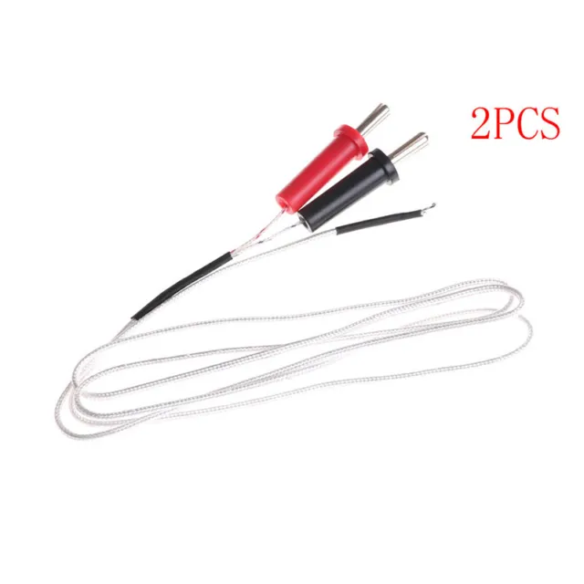 2pcs -50℃ to 400℃ TP-01A K-type Wire Temperature Test Thermocouple Sensor Probe