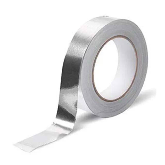 Cinta de aluminio cinta adhesiva barrera de vapor rodillo de pegamento aislamiento cinta de aluminio cinta 30 mm * 50 SH