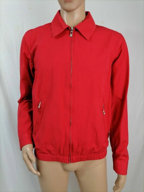 SERGIO TACCHINI Giubbotto Leggero Cappotto Giubbino Jacket Giacca Tg L Uomo V