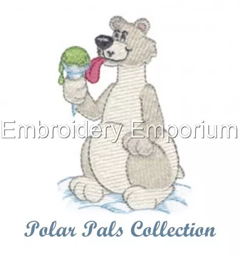 Polar Pals Collection - Machine Embroidery Designs On Usb