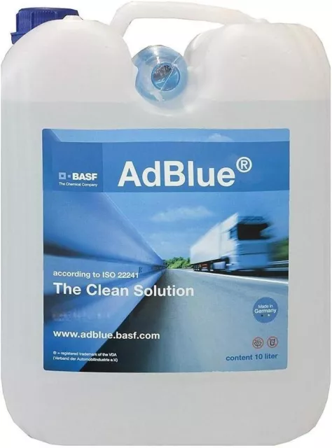 Additivo Liquido Adblue Tanica da 10 Litri Con Beccuccio Per Motori Diesel