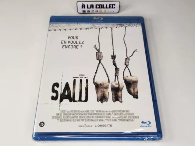 Saw III 3 - Film Horreur 2006 Blu-Ray (FR, VO) - NEUF sous blister