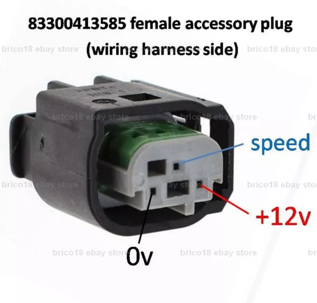 BMW DC Accessory Plug Set - R1200 R1250 GS RS RT S1000 XR F800 K1600 F800 K1300 3