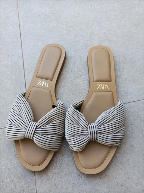 Scarpe Basse Scarpe Estive Zara ZARA BOW FLATS SANDALI Scarpe