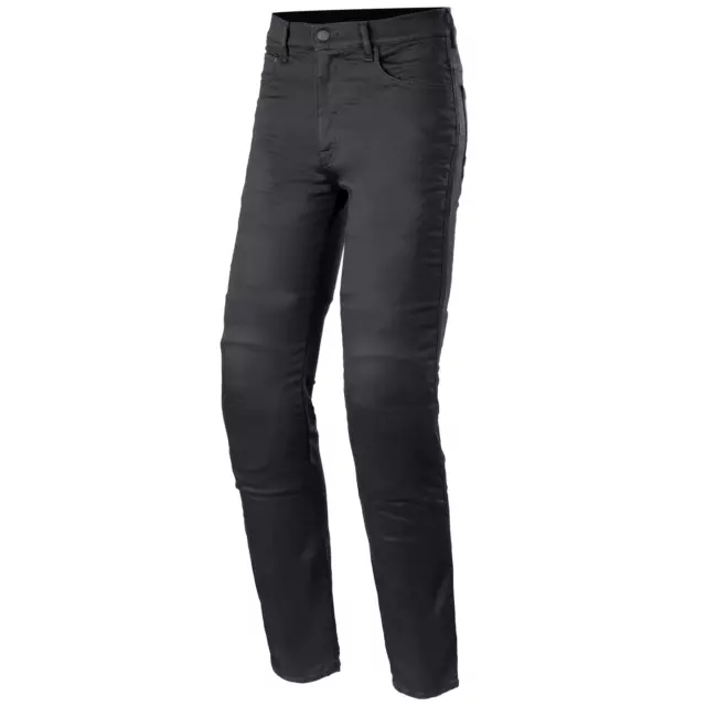 Alpinestars Cerium Tech-Stretch Motorcycle Pants Denim Black Rinse