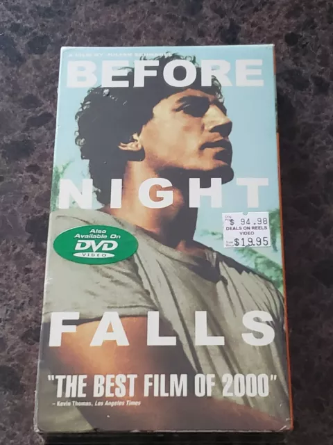 BRAND NEW Before Night Falls (VHS; 2000) Javier Bardem RARE Sealed OOP BRAND NEW Before Night Falls (VHS; 2000) Javier Bardem RARE Sealed OOP