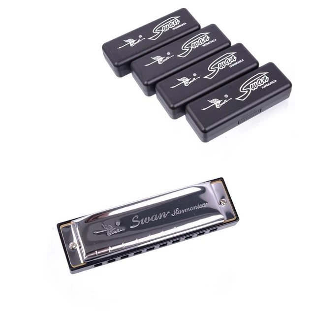 Harmonica pour débutant harmonica argent neuf pratique utile flambant neuf