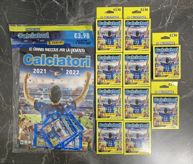 Confezione Da 100 Pacchetti Figurine Panini Mondiali 2022 Qatar - Collezione Ufficiale FIFA, 670 Adesivi